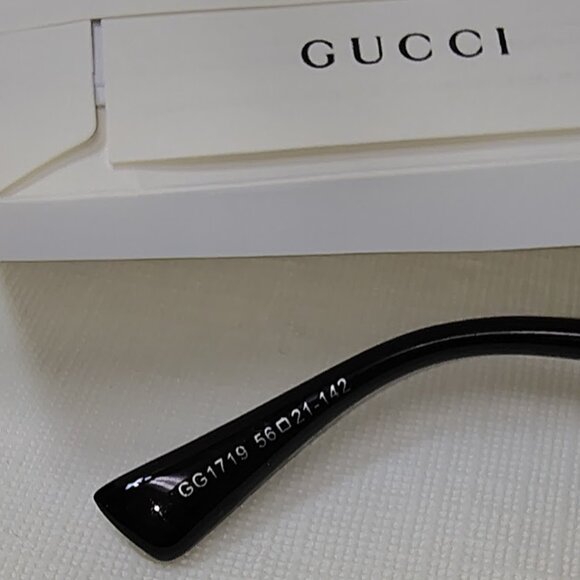 GUCCI BRAND NEW UNISEX AMBER SUNGLASSES - MADE IN ITALY - Picture 6 of 9